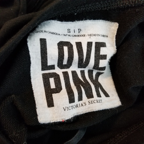 Victoria's Secret Love Pink Lightweight Sweatshirt - Picture 6 of 7
